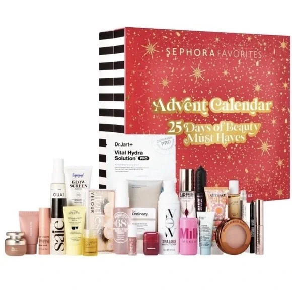 Sephora Favorites Kit Advent Calendar 25 Days Of Beauty 2025 Holiday SHIPS ASAP - Picture 3 of 9